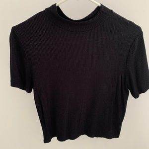 Caution to the Wind Mock neck tshirt